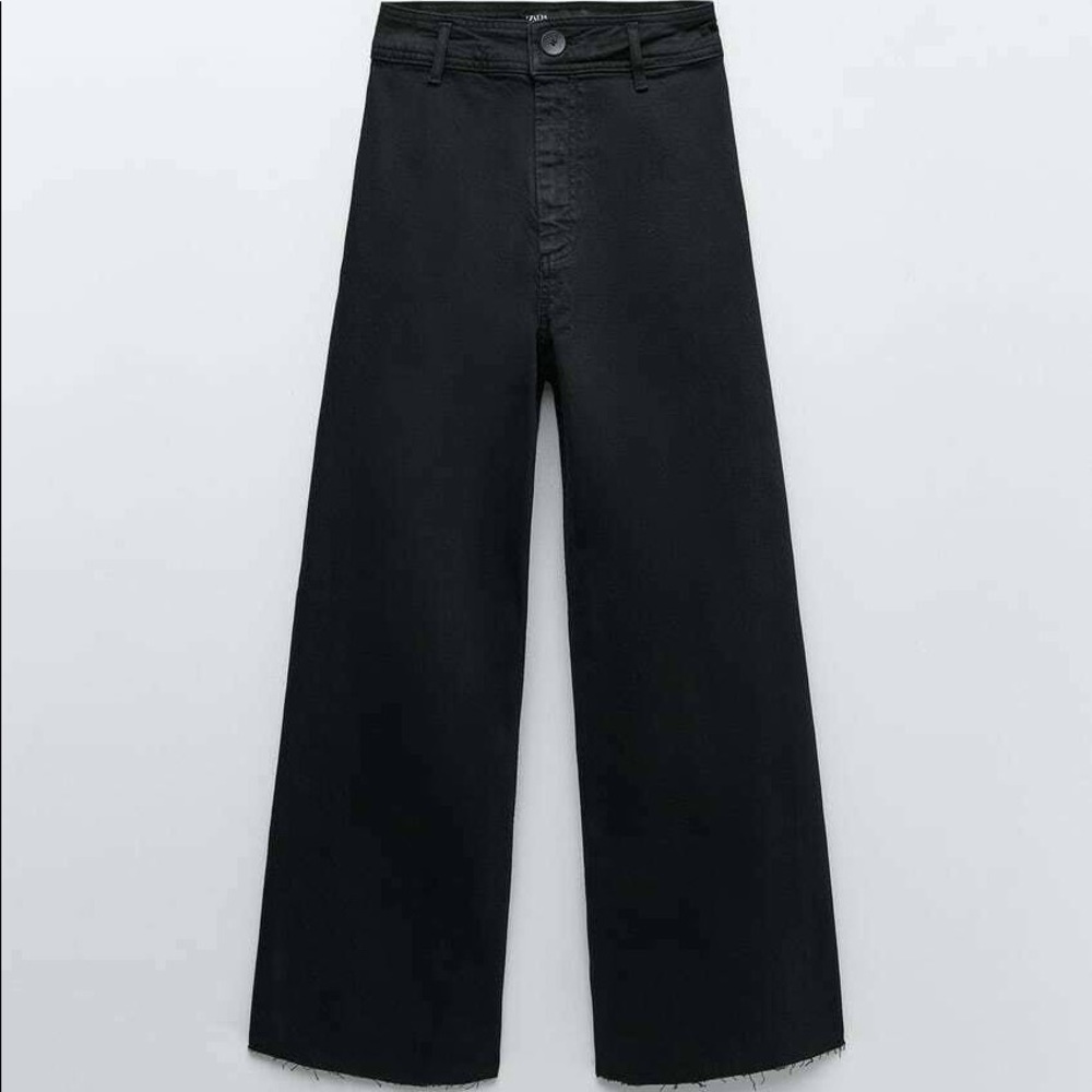 ZARA The Marine straight jeans - black - size 6